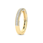 9ct Yellow Gold Axelle Wedding Band (3/8 Ct. Tw.) left