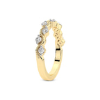 9ct Yellow Gold Esme Wedding Band (1/3 Ct. Tw.) left