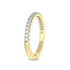 9ct Yellow Gold Ann Wedding Band (1/4 Ct. Tw.) left