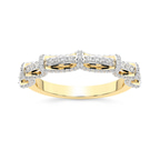 9ct Yellow Gold lise Wedding Band (1/2 Ct. Tw.) front image