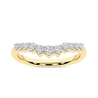 18kt Yellow Gold Aurora Wedding Band (3/8 Ct. Tw.) front image