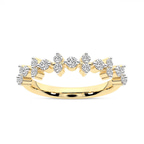 9ct Yellow Gold Isla Wedding Band (1/2 Ct. Tw.) front image