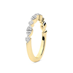 9ct Yellow Gold Shailene Wedding Band (3/4 Ct. Tw.) left