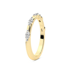 14kt Yellow Gold Moana Wedding Band (3/4 Ct. Tw.) left