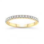 18kt Yellow Gold Ila Wedding Band (1/4 Ct. Tw.) front image