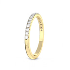 18kt Yellow Gold Ila Wedding Band (1/4 Ct. Tw.) left
