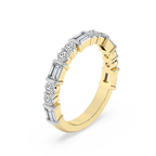 9ct Yellow Gold Brielle Wedding Band (1 1/4 Ct. Tw.) left