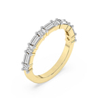 9ct Yellow Gold Evoke Wedding Band (1 1/4 Ct. Tw.) left