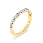9ct Yellow Gold Vivre Wedding Band (1/4 Ct. Tw.) left