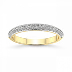 9ct Yellow Gold Tia Wedding Band (1/3 Ct. Tw.) front image