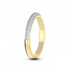 9ct Yellow Gold Tia Wedding Band (1/3 Ct. Tw.) left