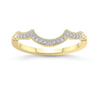 18ct Yellow Gold Maren Wedding Band (1/10 Ct. Tw.) front image