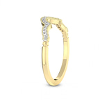 18ct Yellow Gold Maren Wedding Band (1/10 Ct. Tw.) left