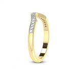 9ct Yellow Gold Oona Wedding Band (1/6 Ct. Tw.) left