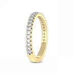 18kt Yellow Gold Gia Wedding Band (1/3 Ct. Tw.) left