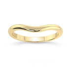 9ct Yellow Gold Leah Wedding Band front image