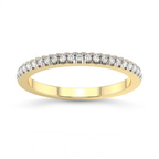 9ct Yellow Gold Gala Wedding Band (1/4 Ct. Tw.) front image