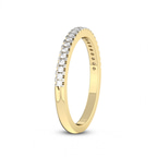 9ct Yellow Gold Gala Wedding Band (1/4 Ct. Tw.) left