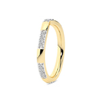 9ct Yellow Gold Scarlett Wedding Band (1/3 Ct. Tw.) left