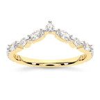 9ct Yellow Gold Juno Wedding Band (1/2 Ct. Tw.) front image