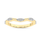 9ct Yellow Gold Avery Wedding Band (1/6 Ct. Tw.) front image