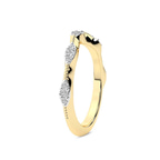 9ct Yellow Gold Avery Wedding Band (1/6 Ct. Tw.) left
