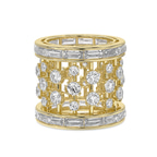 14kt Yellow Gold The Barrel Cocktail Ring (9 Ct. Tw.) left