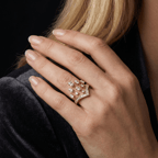 9ct Yellow Gold Wear Your Crown Cocktail Ring (1 3/4 Ct. Tw.) model