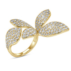 14ct Yellow Gold The Floral Hug Cocktail Ring (4 1/2 Ct. Tw.) front image