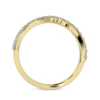 14kt Yellow Gold The Embrace Cocktail Ring (1 Ct. Tw.) left
