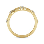18kt Yellow Gold Intertwined Cocktail Ring (3/4 Ct. Tw.) left