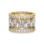 9ct Yellow Gold The Duets Cocktail Ring (6 Ct. Tw.) right