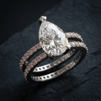 18kt Yellow Gold Aurora Colored Lab Diamond Ring (3 Ct. Tw.) color product image one