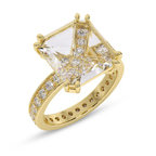 14kt Yellow Gold Sheer Cocktail Ring (4 Ct. Tw.) right