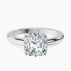 Platinum Malissa Solitaire Lab Diamond Ring front image