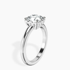 Platinum Malissa Solitaire Lab Diamond Ring standing product image one