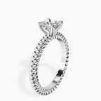 Platinum Sansa Solitaire Lab Diamond Ring standing product image one
