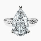 Platinum Sansa Solitaire Lab Diamond Ring front image