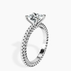 Platinum Sansa Solitaire Lab Diamond Ring standing product image one