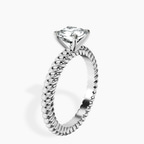 Platinum Sansa Solitaire Lab Diamond Ring standing product image one