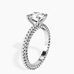 Platinum Sansa Solitaire Lab Diamond Ring standing product image one