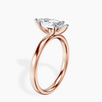 1.43 ct. marquise Four Prong Ring in 14kt rose gold standing product image one