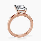 10kt Rose Gold Quinn Solitaire Lab Diamond Ring side right image one
