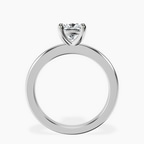 Platinum Quinn Solitaire Lab Diamond Ring side right image one