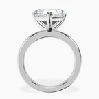 Platinum Quinn Solitaire Lab Diamond Ring side right image one