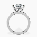 Platinum Quinn Solitaire Lab Diamond Ring side right image one