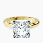 10kt Yellow Gold Quinn Solitaire Lab Diamond Ring front image
