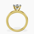 10kt Yellow Gold Quinn Solitaire Lab Diamond Ring side right image one