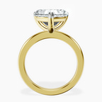 14kt Yellow Gold Quinn Solitaire Lab Diamond Ring side right image one