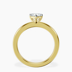 14kt Yellow Gold Quinn Solitaire Lab Diamond Ring side right image one